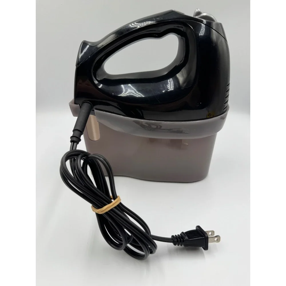 Hamilton Beach Hand Mixer 62683 Bowl Rest Black Plastic 6-Speed